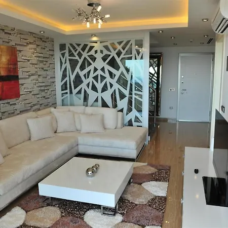 شقة Luxurious Home With Jacuzzi And Magnificent Sea View Near Beach In Antalya *