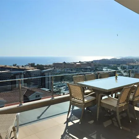 Luxurious Home With Jacuzzi And Magnificent Sea View Near Beach In Antalya كوناكلي