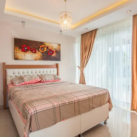 Luxurious Home With Jacuzzi And Magnificent Sea View Near Beach In Antalya