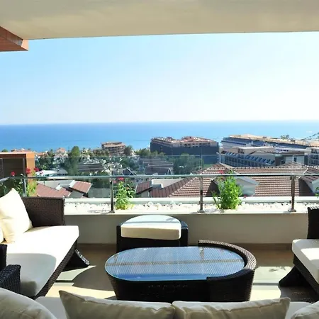 Luxurious Home With Jacuzzi And Magnificent Sea View Near Beach In Antalya Апартаменты