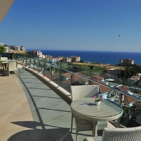 Апартаменты Luxurious Home With Jacuzzi And Magnificent Sea View Near Beach In Antalya Конаклы